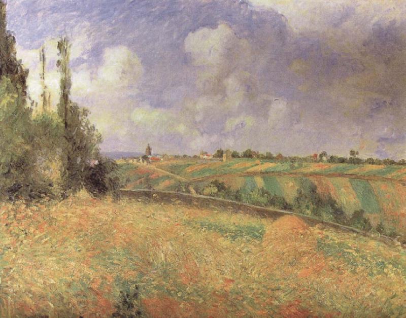 Camille Pissarro Rye Fields at Pontoise